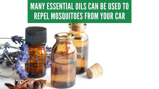 Essential oils repel mosquitoes