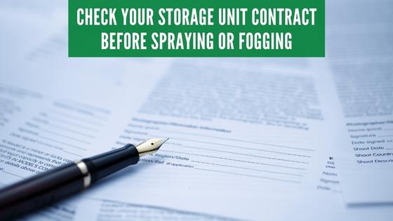 check storage unit contract